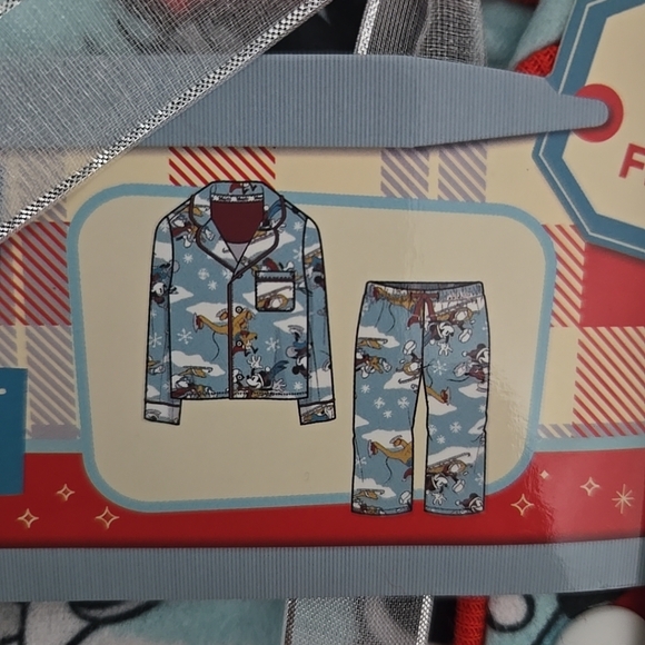 Disney 100 Mickey Mouse & Friends 2pc Pajama Set Size 12M NWT - Picture 5 of 6